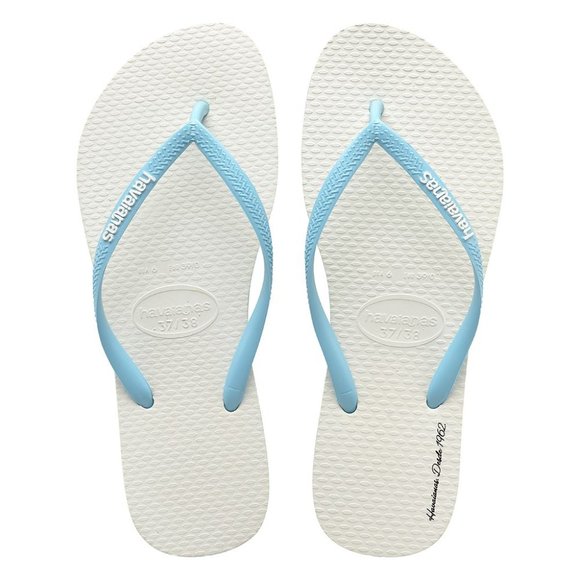 Havaianas Shoes - 🌻HAVAIANAS | Slim Tribute White Girls 🩴